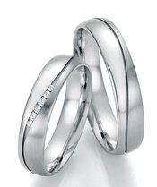 Platina ring 6 briljanten