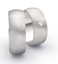 Klassieke Ringen Witgoud Nadelmatt