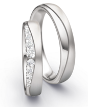 Witgouden Trouwringen