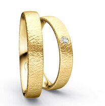 Klassieke Ringen Geelgoud Nadelmatt Klassieke Ringen Geelgoud Nadelmatt