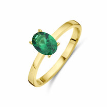 ring groen zirkonia