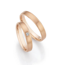 champagnegouden Trouwringen