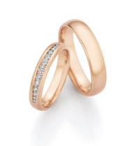 champagnegouden Trouwringen