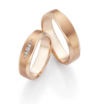 champagnegouden Trouwringen