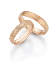 champagnegouden Trouwringen