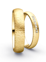 Smalle geelgouden ring