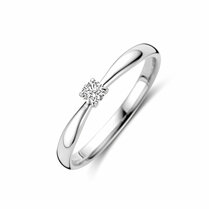 aanzoeksring diamant 0.10ct h si
