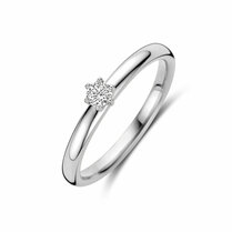 aanzoeksring diamant 0.10ct h si