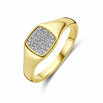 ring diamant gestift 0.10ct h si
