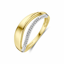 ring diamant 0.06ct h si