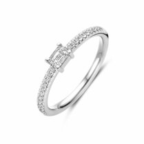 ring diamant 0.35ct h si