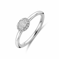 ring diamant 0.29ct h si