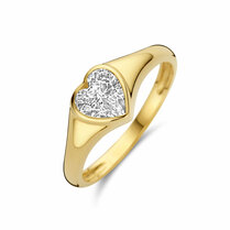 ring hart zirkonia