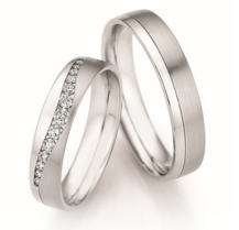 Platina Trouwringen
