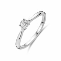 ring lab grown diamant 0.25ct h si