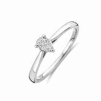 ring lab grown diamant 0.25ct h si