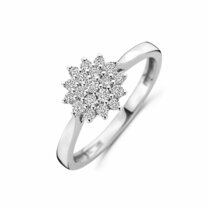 ring lab grown diamant 0.33ct h si