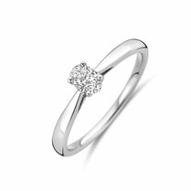ring lab grown diamant 0.25ct h si