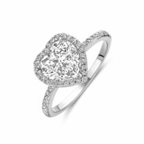 ring hartje zirkonia