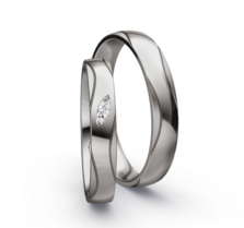 Palladium Trouwringen glanzend