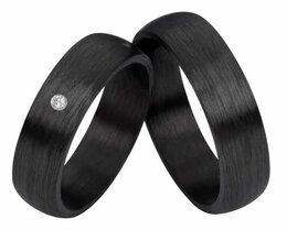 Trouwringen carbon