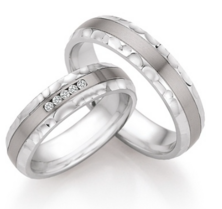 Trouwringen Staal/ Titanium Trouwringen Staal/ Titanium