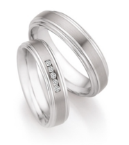 Trouwringen Staal/ Titanium