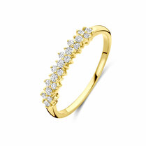 ring diamant 0.24ct h si