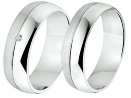 Zilveren ringen met Diamant Zilveren ringen met Diamant