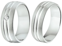 Zilveren ringen met Diamant