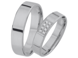 Platina Trouwringen