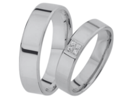Platina Trouwringen
