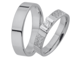 Platina Trouwringen