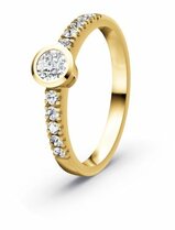 Verlovingsring  solitaire Verlovingsring  solitaire