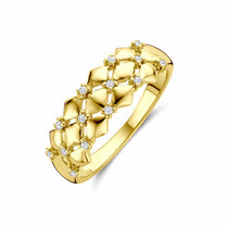 ring diamant 0.08ct h si