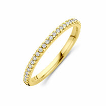 ring lab grown diamant 0.15ct h si