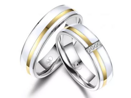 Stalen Ringen Bicolor