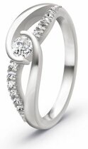Verlovingsring  solitaire Verlovingsring  solitaire