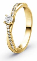 Verlovingsring  solitaire Verlovingsring  solitaire
