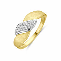 ring poli/mat diamant 0.08ct h si ring poli/mat diamant 0.08ct h si