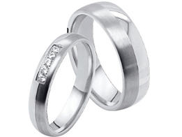 Trouwringen Staal/ Titanium