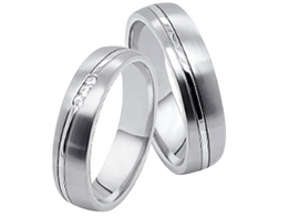 Trouwringen Staal/ Titanium