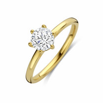ring lab grown diamant 0.75ct f vs