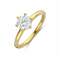 ring lab grown diamant 1.00ct f vs