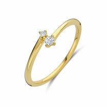 ring diamant 0.06ct h si