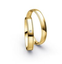 Geelgouden ring glanzend
