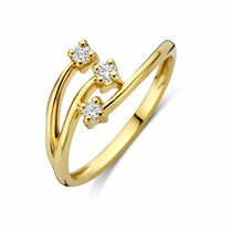 ring lab grown diamant 0.12ct g vs