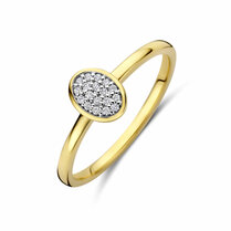 ring diamant 0.06ct h si
