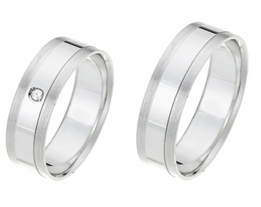 Trouwringen  witgoud