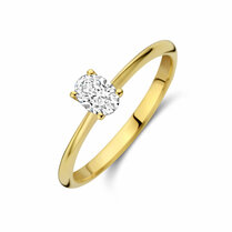 ring lab grown diamant 0.30ct f vs